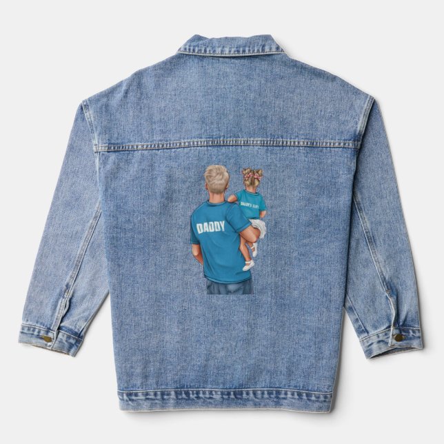 Women's Denim Jacket (Jean Jacket) (Back)