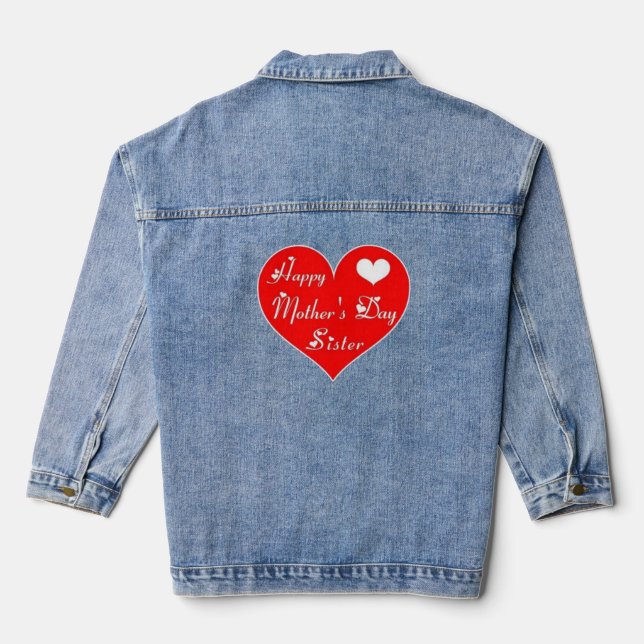 Women's Denim Jacket (Jean Jacket) (Back)
