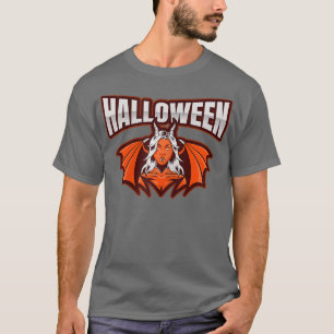 Womens Devil Girl Halloween Women Evil Girl Devil T-Shirt