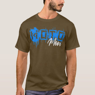 Womens Dirt Bike Moto Mum s Motocross T-Shirt
