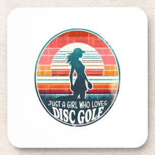 Womens Disc Golf - Frisbee Golf Female Coaster