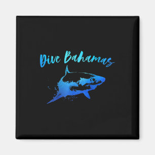 Womens Dive Bahamas Scuba Diver Snorkel Diving Gre Magnet