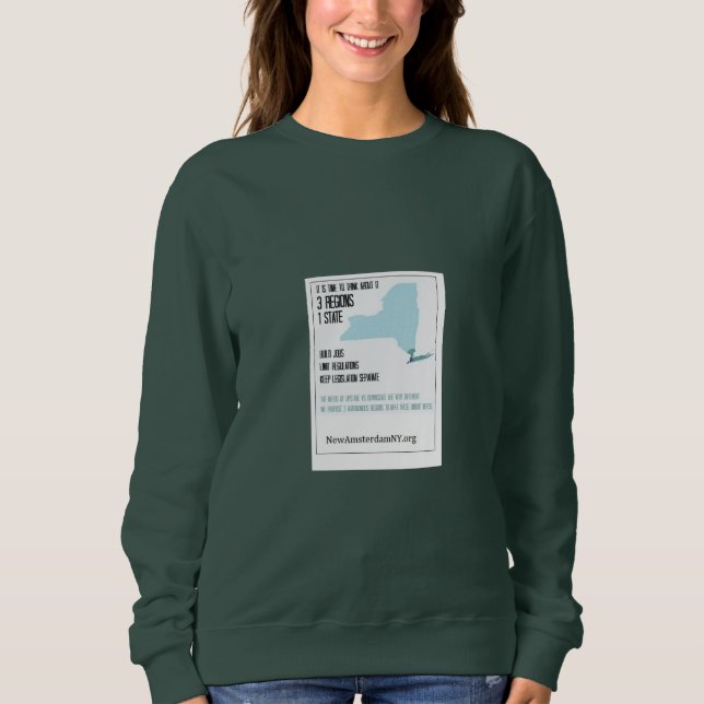 Womens Divide NYS Shirt (Front)