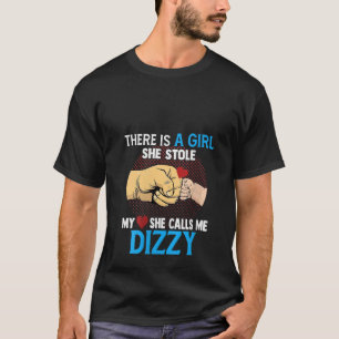 Womens Dizzy Father s Day From Wife And Daughter S T-Shirt