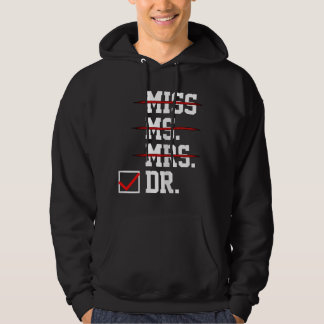 Womens Doctor Gifts for Women for Her Female PhD G Hoodie