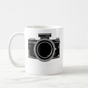 Womens Don'T Be Negative Funny Photography Camera Coffee Mug