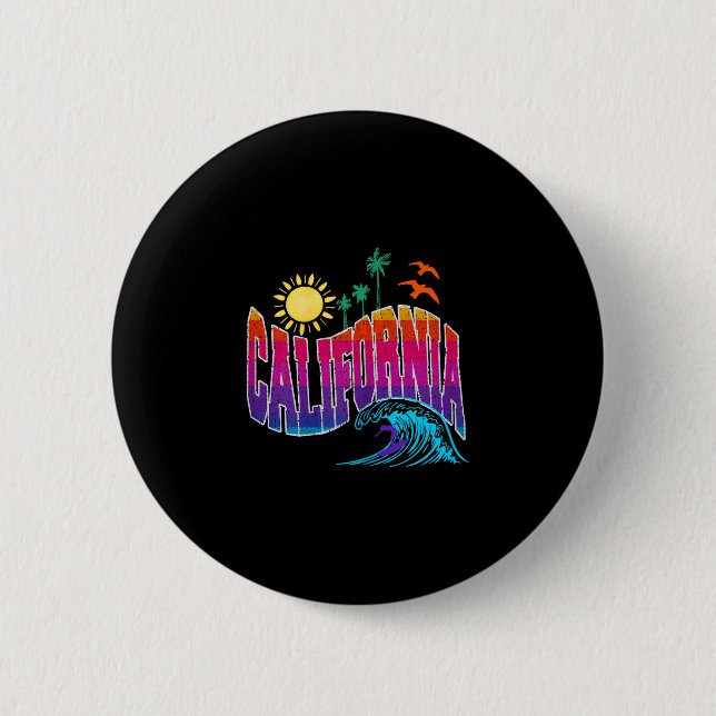 Women's don't make flip witch switch halloween 6 cm round badge (Front)