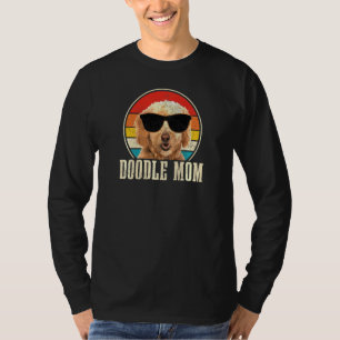 Womens Doodle Mum Goldendoodle Labradoodle Dog Vin T-Shirt