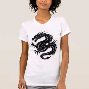 Women's dragon symbol t-shirt