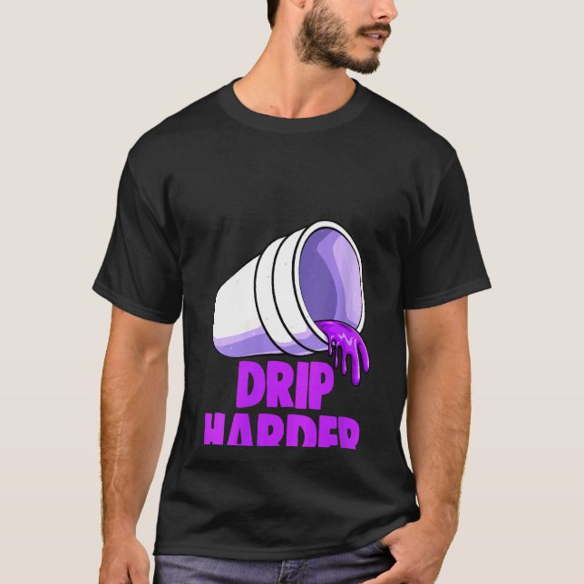 Womens Drip Harder Tee   Women Drip Harder (Front)