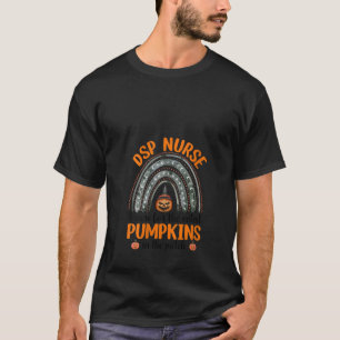 Womens DSP Nurse Halloween Rainbow I Care The Cute T-Shirt