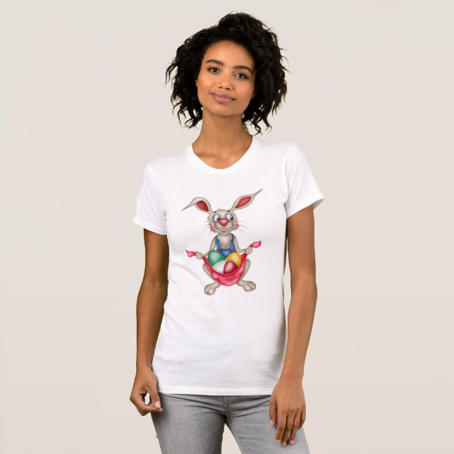 Women's Easter Bunny t-shirt (Front Full)