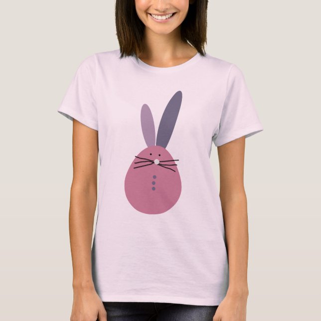 Womens Easter Bunny Tshirt (Front)