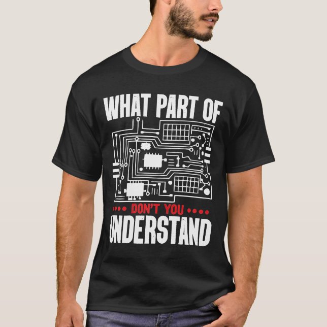 Womens Electrical Engineer Shirt Electrician Gift (Front)