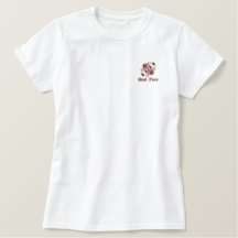 Womens' Embroidered Basic T-Shirt