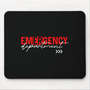 Womens Emergency Room Er Rn Nurse Nursing School H Mouse Pad