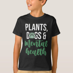 Womens Emotional Support Animal Tee Mental Health