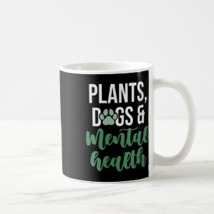 Womens Emotional Support Animal Tee Mental Health Coffee Mug