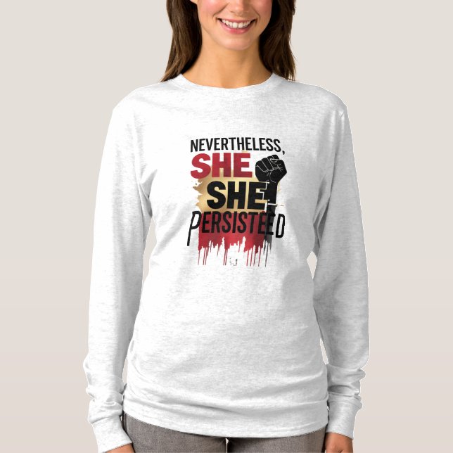 Women's Empowerment & Feminist Design T-Shirt (Front)