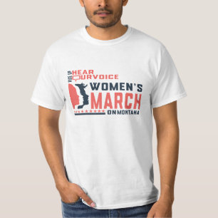 Women's Empowerment Gear on Montana T-Shirt
