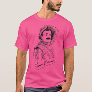 Womens Enrico Caruso Italian Tenor Opera Music T-Shirt