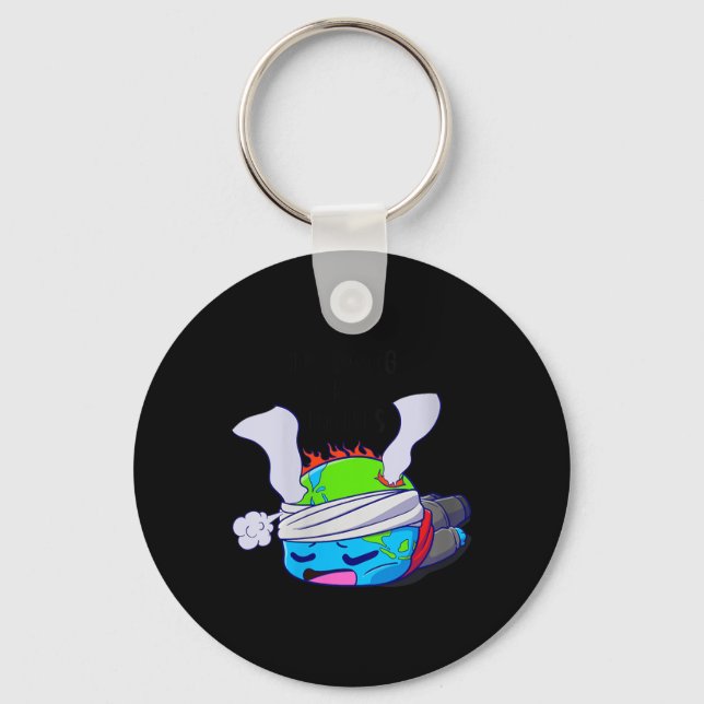 Womens Environmental Protection 55th Earth Day Key Ring (Front)
