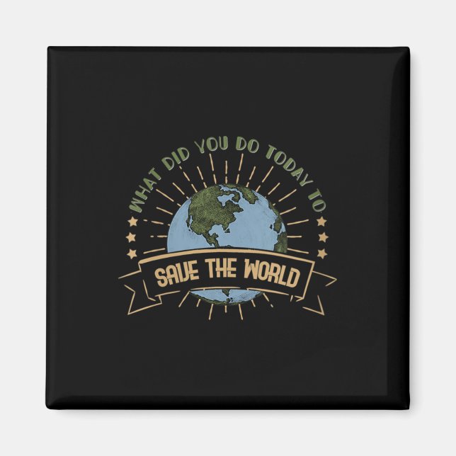 Womens Environmental Protection - Climate Change Magnet (Front)