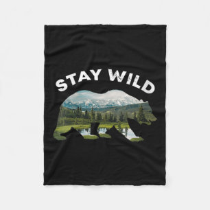 Womens Environmental Protection Climate Fleece Blanket