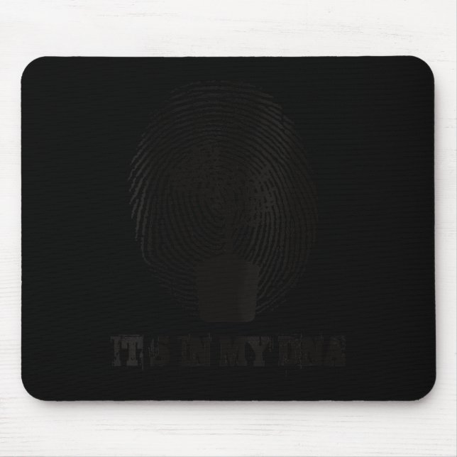 Womens Environmental Protection Its In My Dna Mouse Pad (Front)