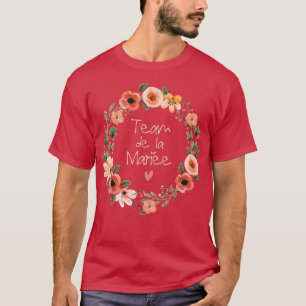 Womens EVJF Personalised Team Bride Bride Crown Te T-Shirt