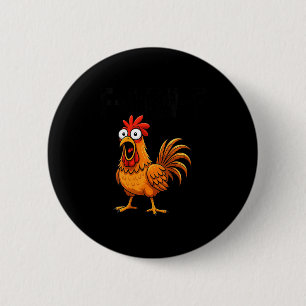 Womens F-caw-f Funny Chicken Humor F-caw-f Quote R 6 Cm Round Badge