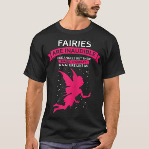 Womens Fairies Angels Magic Sparkels Quote, Fairy  T-Shirt