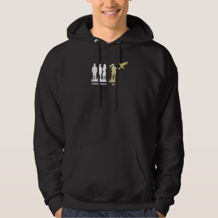 Womens Falconry Ornithology Birder Falconer Normal Hoodie