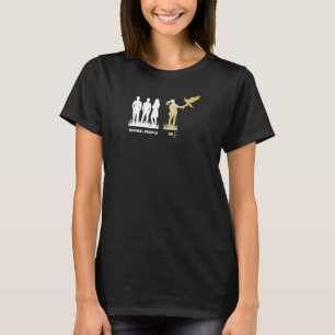 Womens Falconry Ornithology Birder Falconer Normal T-Shirt