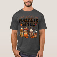 Womens Fall Coffee Pumpkin Spice Latte Iced Warm A