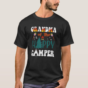 Womens Family Camping Trip Grandma Of The Happy Ca T-Shirt