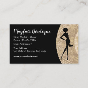 Women's Fashion Business Card