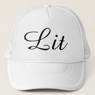 Women's Fashion Novelty Style LIT Trucker Hat