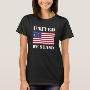 Women's Fashion Novelty UNITED WE STAND T-Shirt