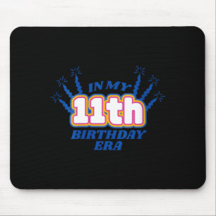 Womens Festive 11th Birthday Design With Quote Mouse Pad