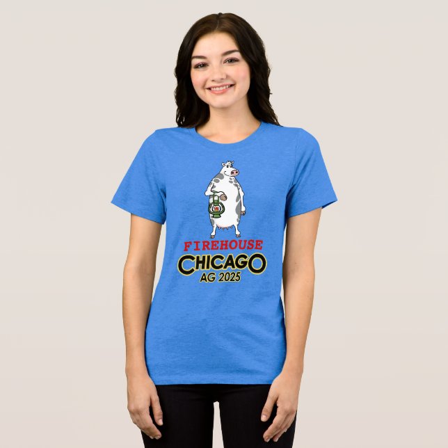 Women's Firehouse at Chicago Daisy Tee (Front Full)