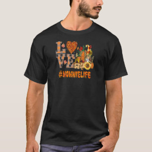 Womens First Mum Now Grandma World's Best Nonnie L T-Shirt