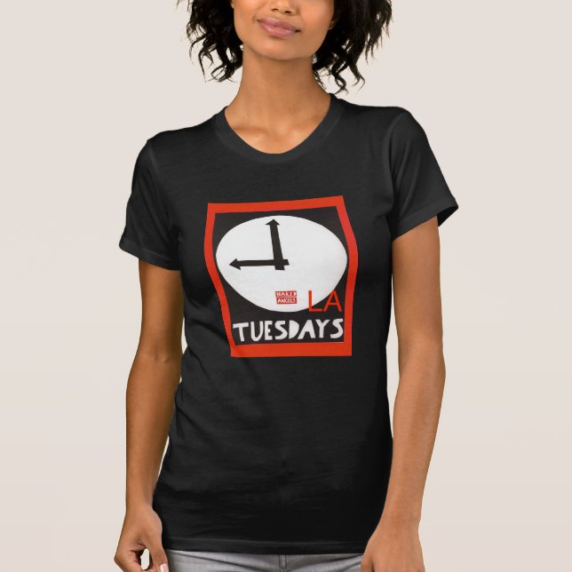 Women's Fitted LA Tuesdays t-shirt (Front)