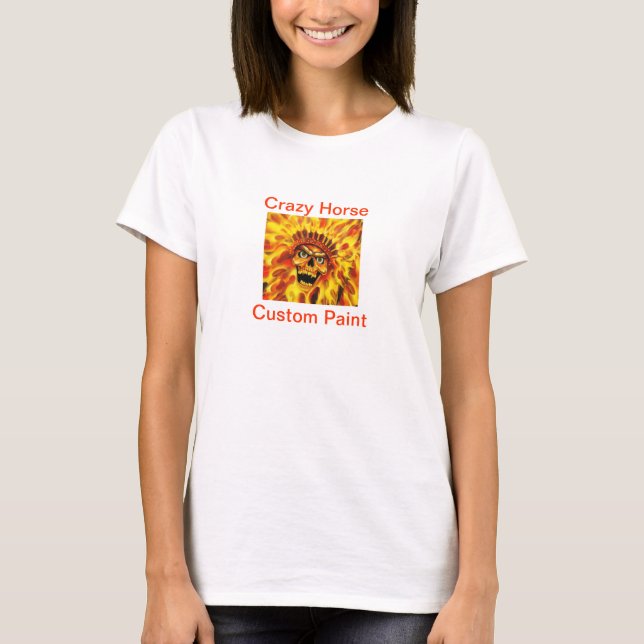 Women's Flaming Skull Strappy Tank (Front)