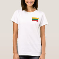 Women's Fleece Zip Jogger with flag of Lithuania