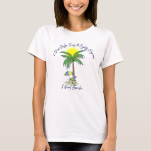 Women's Florida Palm Trees & 80 Degrees T-Shirt