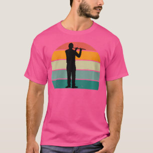 Womens Flute Recorder Flautist Player Flautist Win T-Shirt