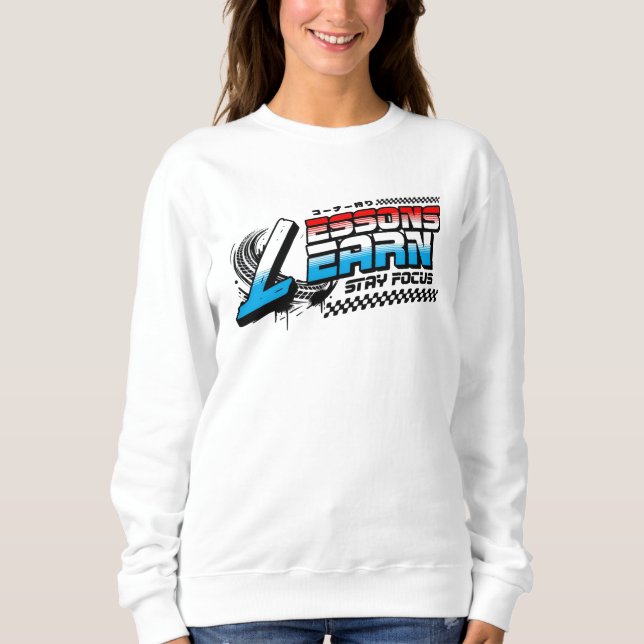 WOMEN'S FOCUS LESSONS LEARN SWEATSHIRT (Front)
