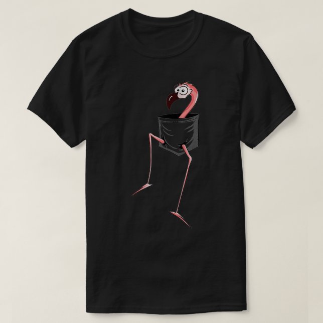 Womens For FlamingoLovers l Fancy Pink Flamingo In T-Shirt (Design Front)
