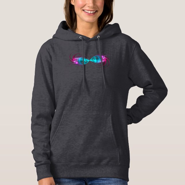 Women's Fractal Infinity Hoodie  (Front)
